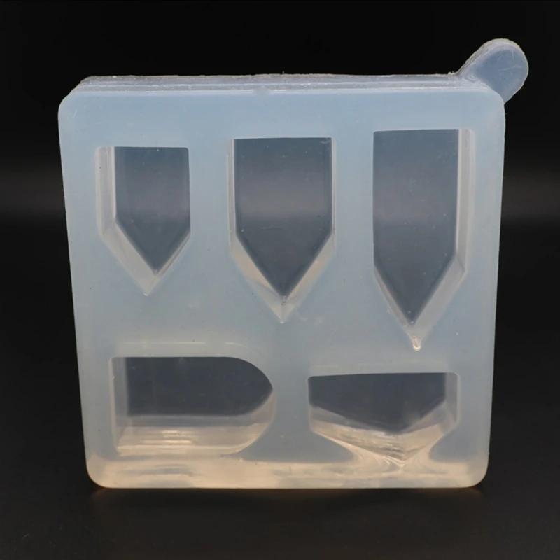 Miniature House Mold Small House Shapes Epoxy Casting Molds Handmade Ornaments Dropship
