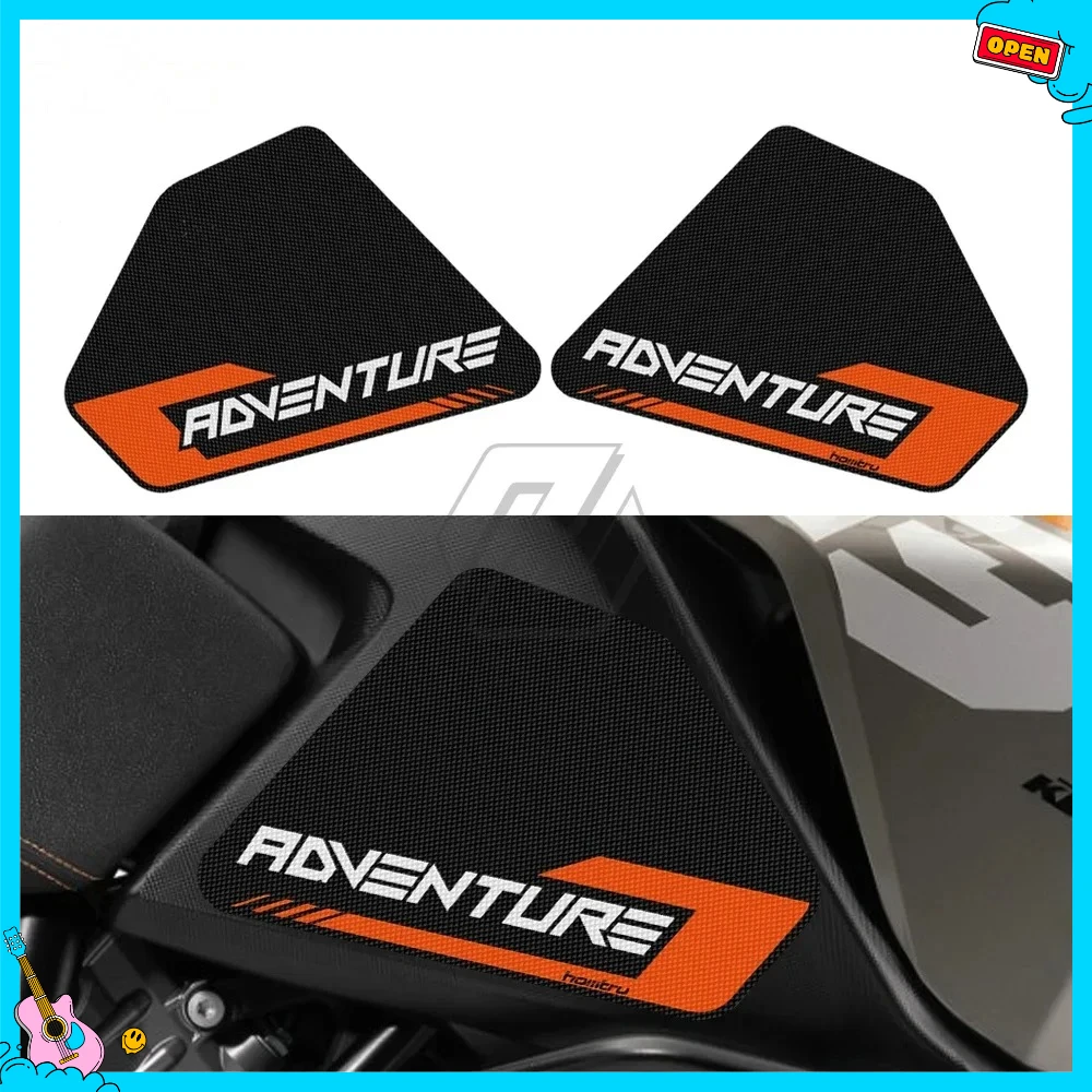 

Для KTM 1050 1090 1190 1290 Super ADV боковая накладка на бак, защита наколенника, противоскользящая наклейка на мотоцикл