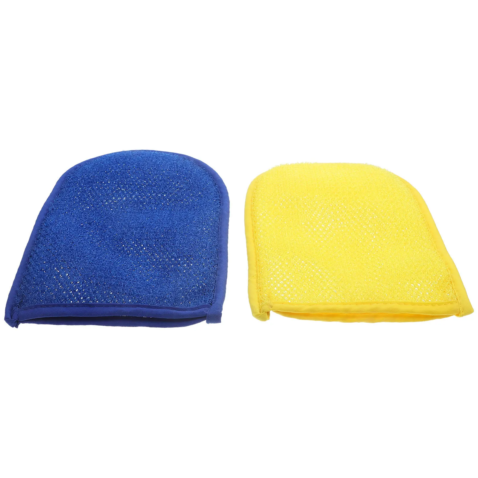 2 قطعة قفازات التقشير للاستحمام منظف الجسم حمام قفاز عميق نظيف التقشير الظهر الرقبة الكتفين قدم الرعاية #6