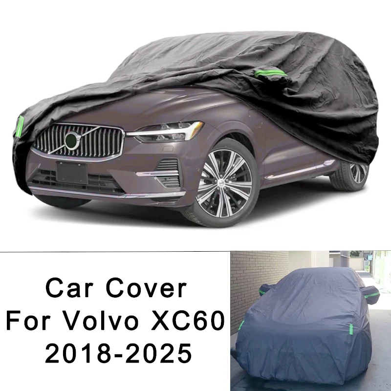 

Полные автомобильные чехлы на заказ, подходят для Volvo XC60, 2018-2025, уличные, водонепроницаемые, всепогодные, для автомобилей, защита от дождя, снега и солнца, 2019,