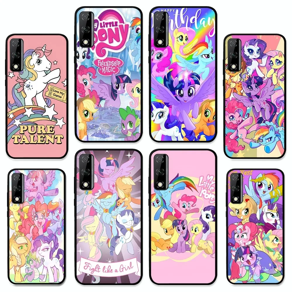 My-Little P-Ponys Phone Case For Huawei Y9 6 7 5 Prime Enjoy 7s 7 8 plus 7a 9e 9plus 8E Lite Psmart Shell