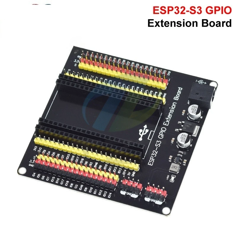 1/3PCS ESP32-S3 GPIO Expension Boards 44Pin Digital IO Pins DC-Powered ESP32 S3 IOT Development Board for Arduino IDE