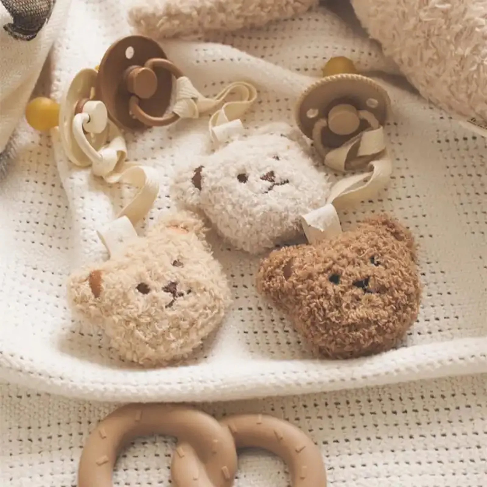 아기 더미 홀더 젖꼭지 가죽 끈 스트랩 노리개 젖니가 남 츄어블 장난감 면직물 노리개 벨트 아기 Teether 젖꼭지 체인 