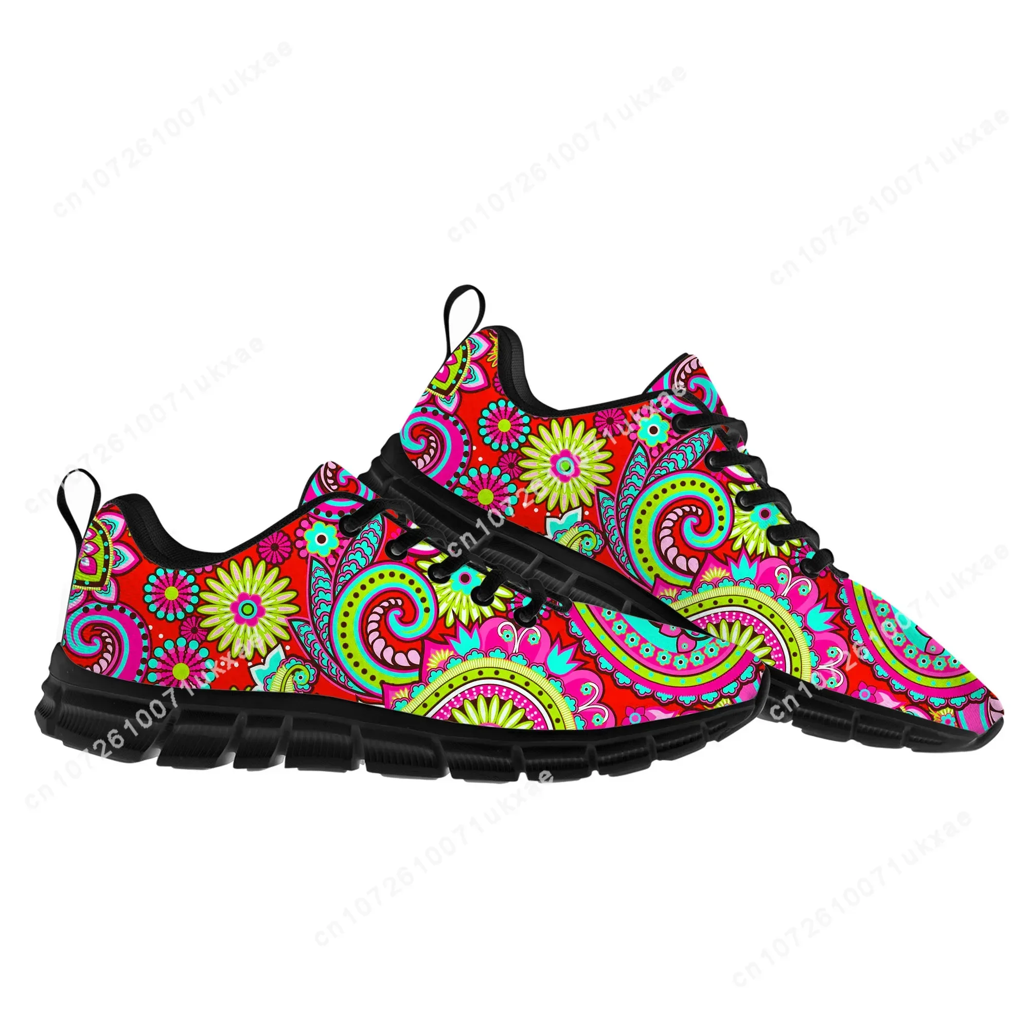 Bohemia Mandala Flower Print Sports Shoes Mens Womens Teenager Kids Children Sneakers High Quality Casual Sneaker Custom Shoes