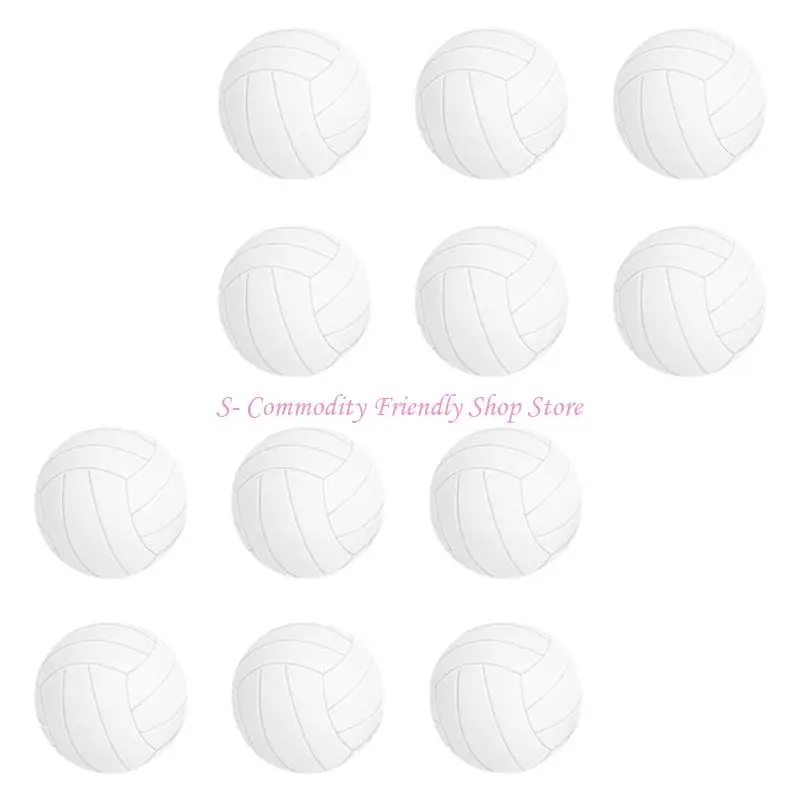 85AE 12 stuks miniatuur schuimstressballen knijpspeelgoed voor kinderen en volwassenen Multifunctioneel antistressspeelgoed voor