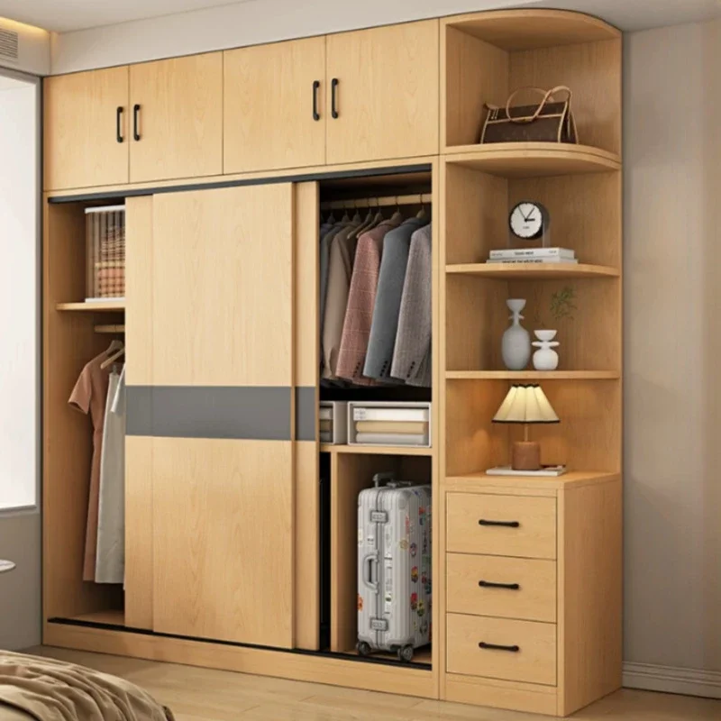 Bookcase Corner Wardrobes Sliding Space Saving Clearance System Wardrobes Clothes Storage Guarda Roupa Casal Furniture Home