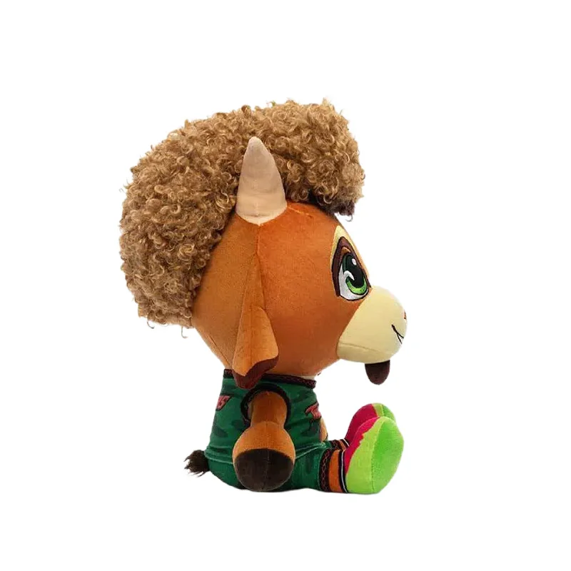 

GOAT Plush Toy Dolls 22cm Soft Stuffed Toys for Bedroom Desk Decor Anime Fans Collection