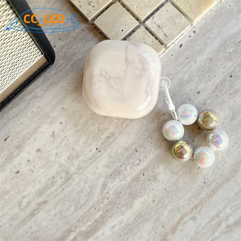 حافظة لهاتف Samsung Galaxy Buds Core / Buds FE، حافظة لطيفة على شكل سوار ساحرة Samsung Galaxy Buds2 Pro، حافظة ناعمة شفافة
