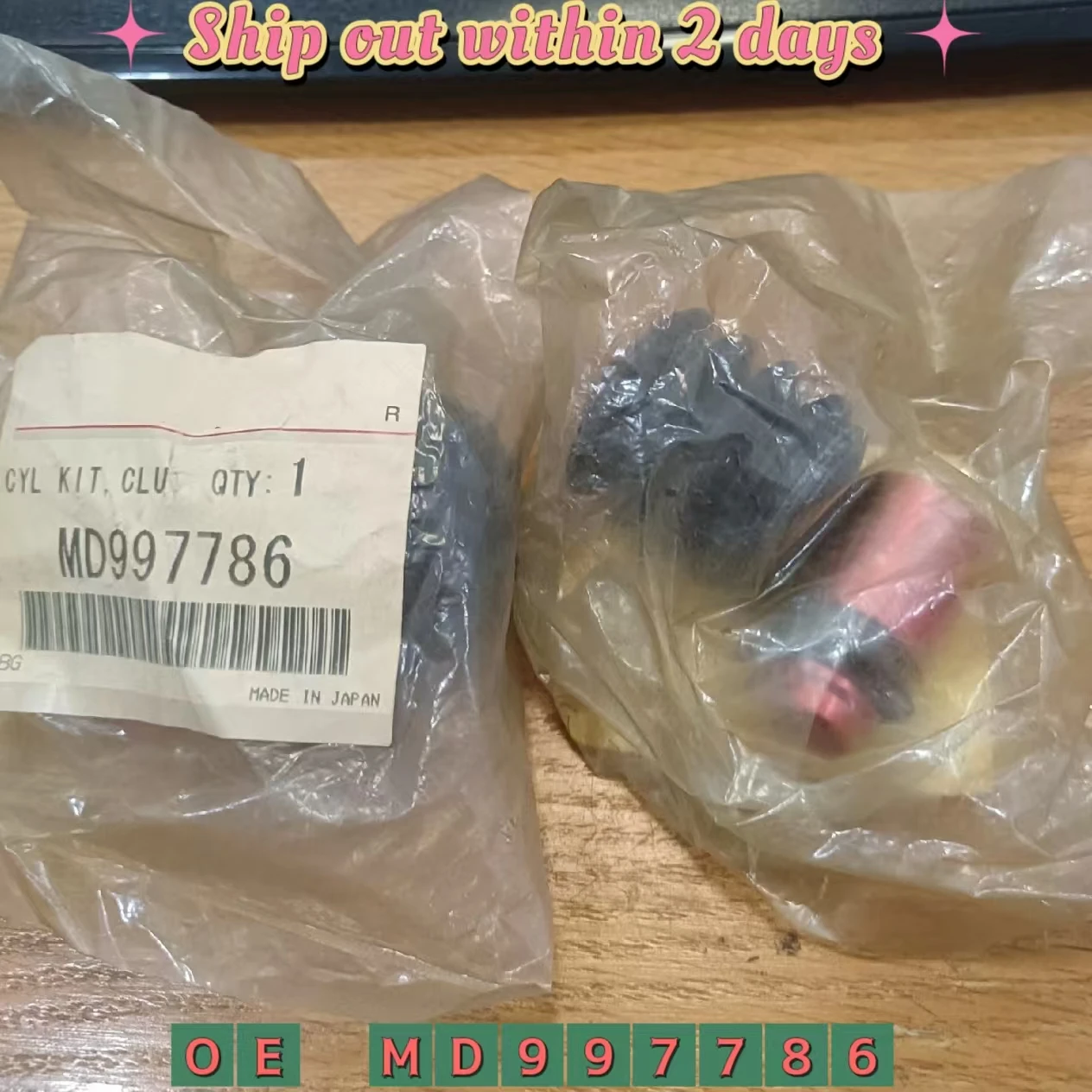 

Clutch Release Pump Repair Kit MD997786 For Mitsubishi Montero Pajero Space Gear L200 L300