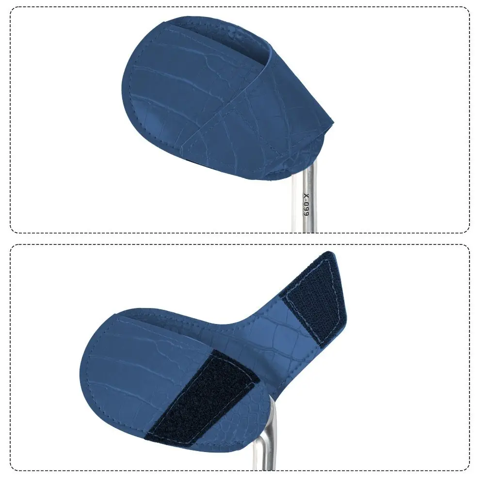 Couvre-chef de Golf en cuir PU, motif Crocodile, équipement d'entraînement de Golf, couvre-chef de Club de Golf, résistant à l'usure et à la poussière