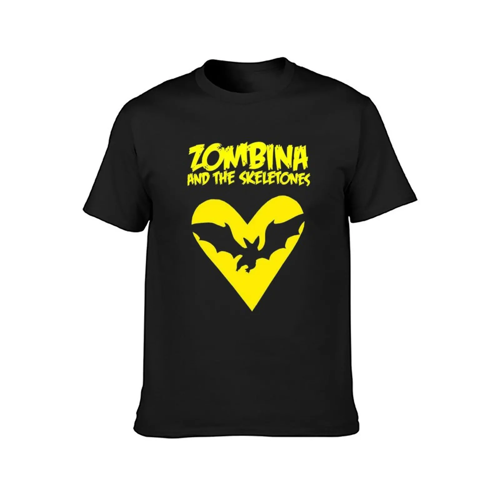 Zombina and the Skeletones tour shirt 2014 T-Shirt boys animal print vintage clothes black t-shirts for men