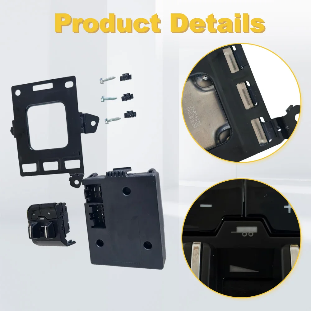 Car Trailer Brake Control Switch Button for Ram 1500 2019 2020 2021 2022 2023 2024 68277136AF 82215278AF 68346572AB 68309259AC
