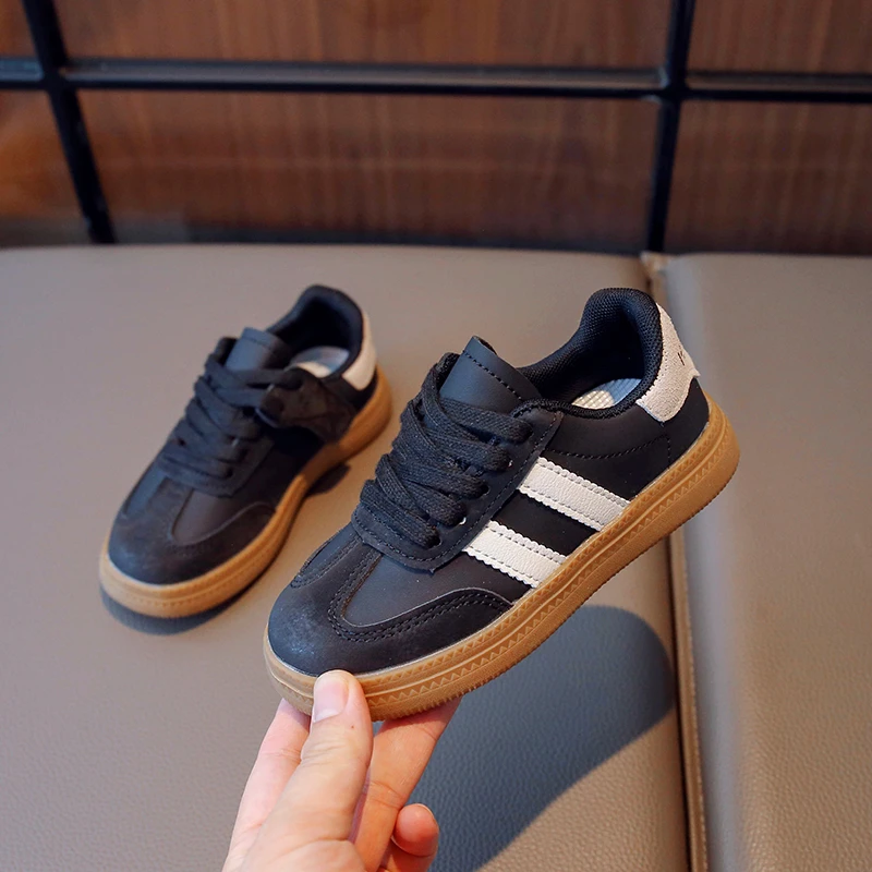طفل رضيع الترفيه أحذية رياضية 2025 ربيع الخريف الفتيان أحذية رسمية عادية لينة سوليد الأطفال أحذية رياضية أطفال أحذية تدريب