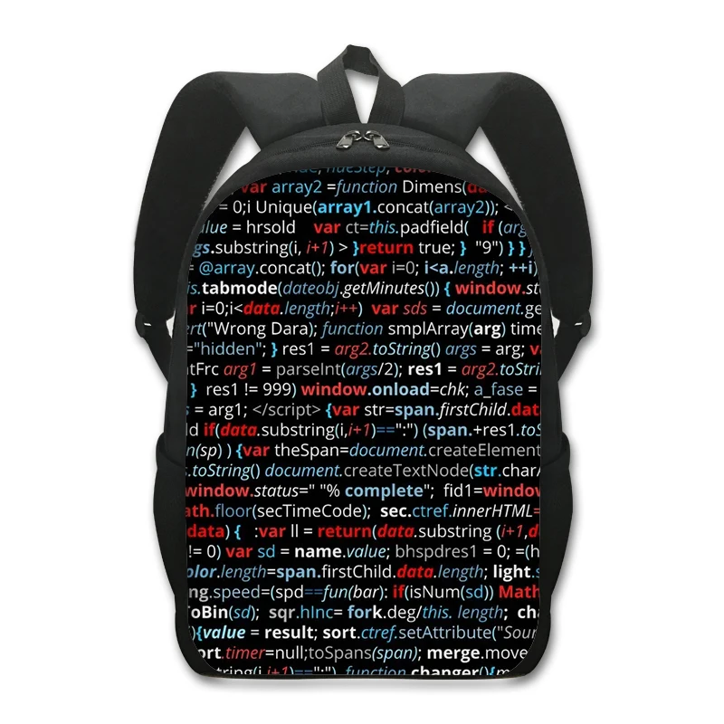 

Run Cmd Backpack Zero Day / 404 Not Found Rucksack Anonymous Hacker Geek Programer Laptop Backpacks Teenager School Bags Bookbag