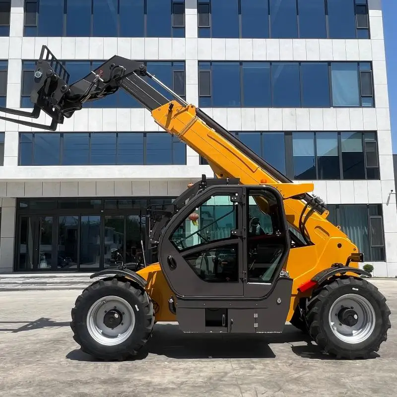 Diesel Telescopic Forklift 4T 3T 5T China 7M 2-Section Telescopic Boom Telehandler Forklift Mini Telescopic Handler Forklift