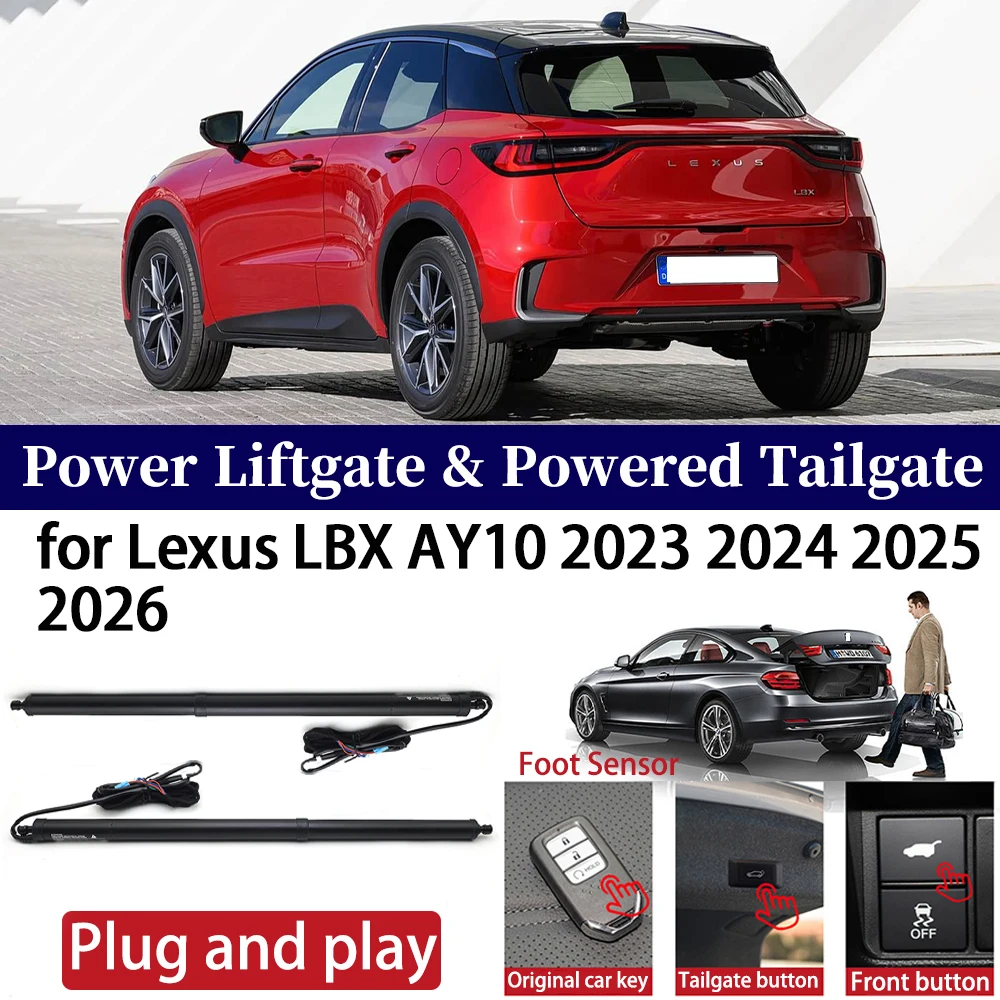 

ZhuCamX for Lexus LBX AY10 2023 2024 2025 2026 Car Power Liftgate Automatic One-Click Powered Tailgate Strut Plug and paly