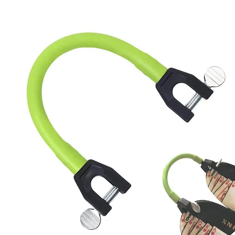 Ski Tip Connector Portable Ski Aid Cushioned Fastener Tape Strap Ski Practice Aid Easy Snow Ski Training Tools for Beginners