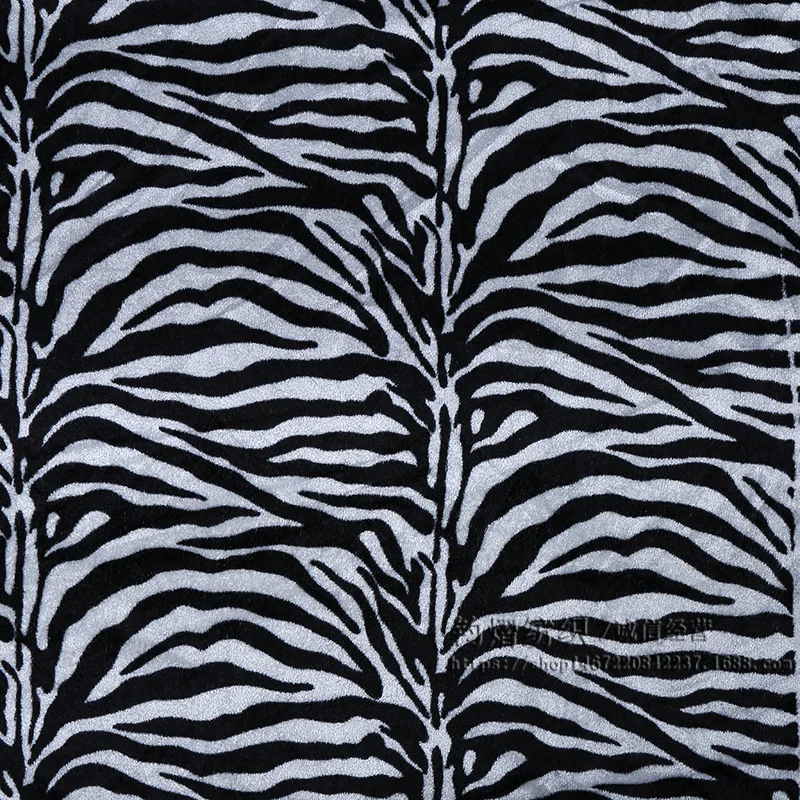 100*150cm tygrys lampart Zebra aksamitne tkaniny obrus tło ślubne tkanina ręcznie robiona DIY tkanina dekoracyjna czerwony żółty sprzedawane