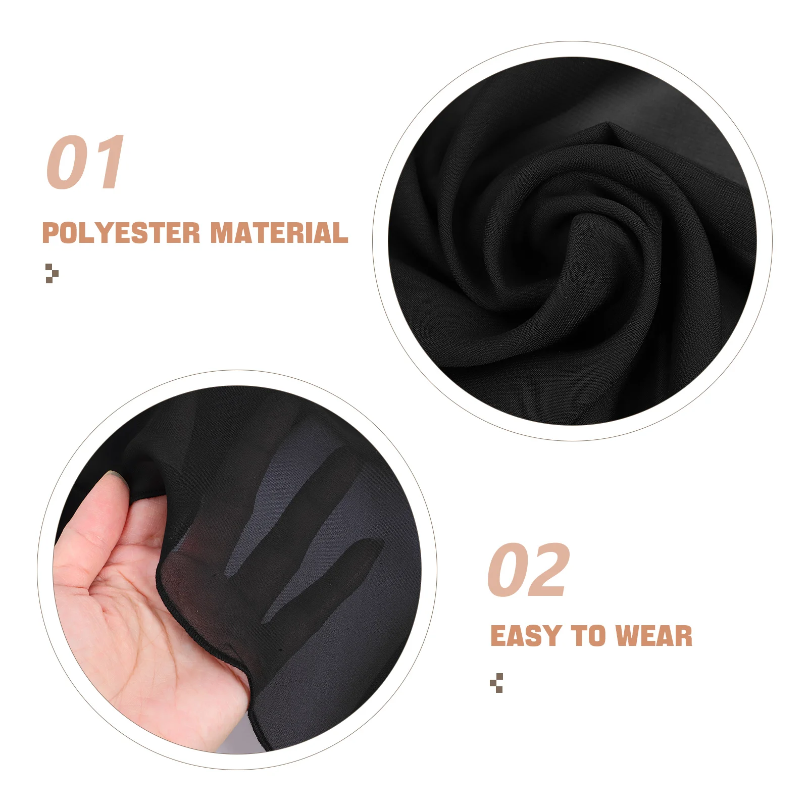 ผ้าคลุมไหล่สำหรับชุดราตรี ผ้าโพลีเอสเตอร์น้ำหนักเบา ผ้าคลุมไหล่สำหรับงานแต่งงานในฤดูร้อน ผ้าคลุมไหล่สีดำสำหรับงานกลางแจ้ง งานปาร์ตี้