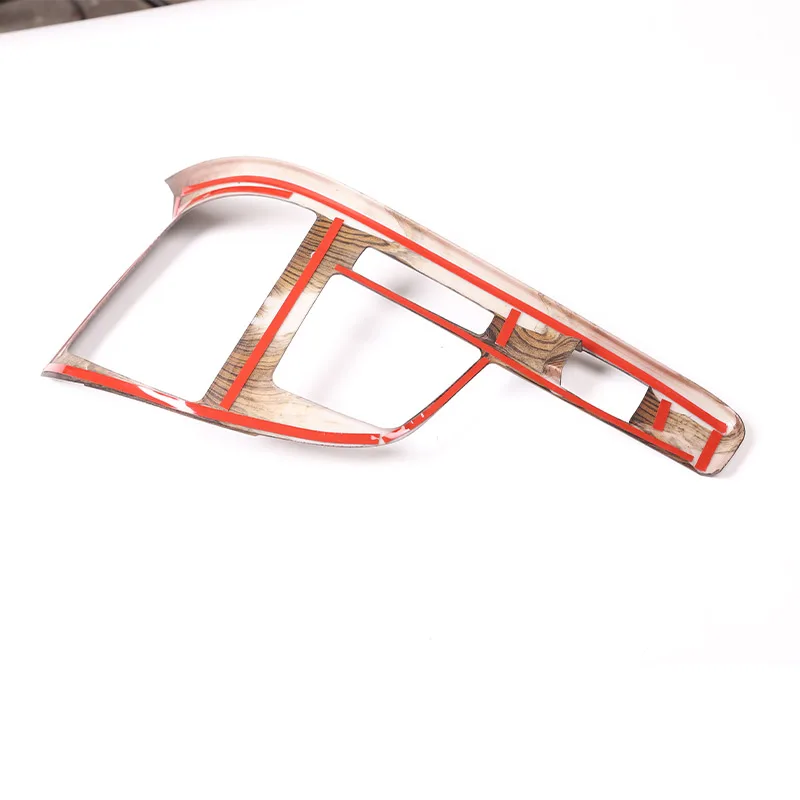 ABS خشب الصنوبر الحبوب لسيارات BMW X1 X2 F47 F48 2016-2022 سيارة مركز لوحة التحكم عجلة القيادة الباب ملصق الكسوة اكسسوارات السيارات #6