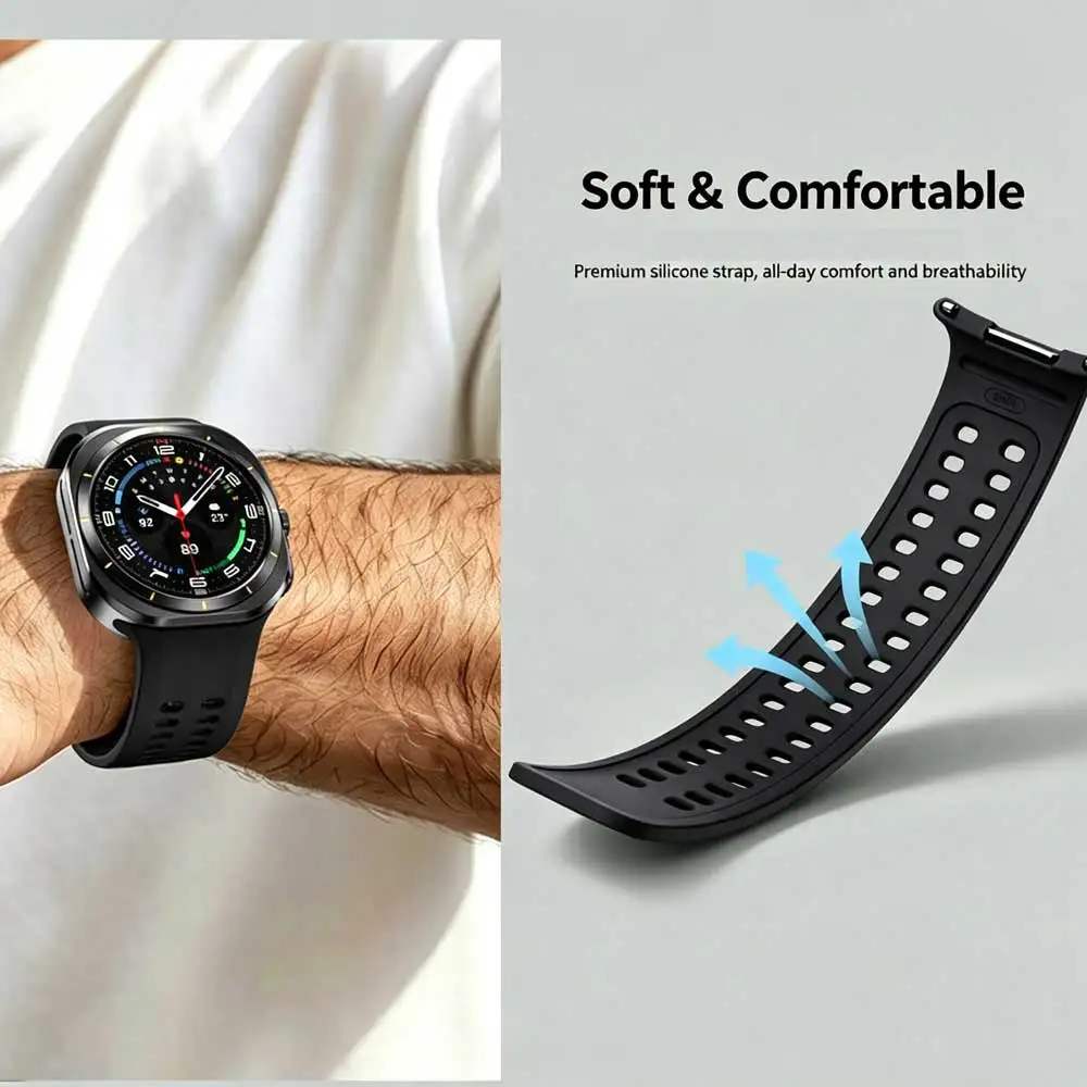 삼성 갤럭시 워치 울트라 2 1 47mm용 부드러운 실 - Tide Watch Surf 리뷰 및 가격