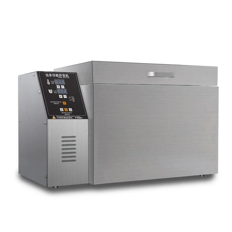Mesin panggang Timing 0-350 ℃ mesin panggang pengering makanan kering MSDC-10 kontrol mikro komputer kopi kacang mesin pemanggang