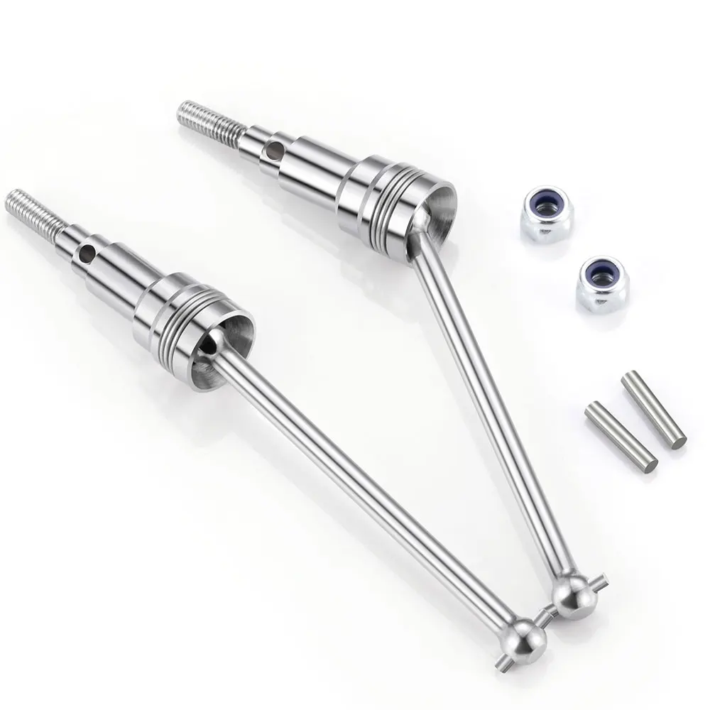 AXSPEED – arbre d'entraînement avant/arrière en métal, tasse d'entraînement CVD/Diff pour voiture HBX 18859 1/16 RC Monster Truck, pièces de mise à niveau