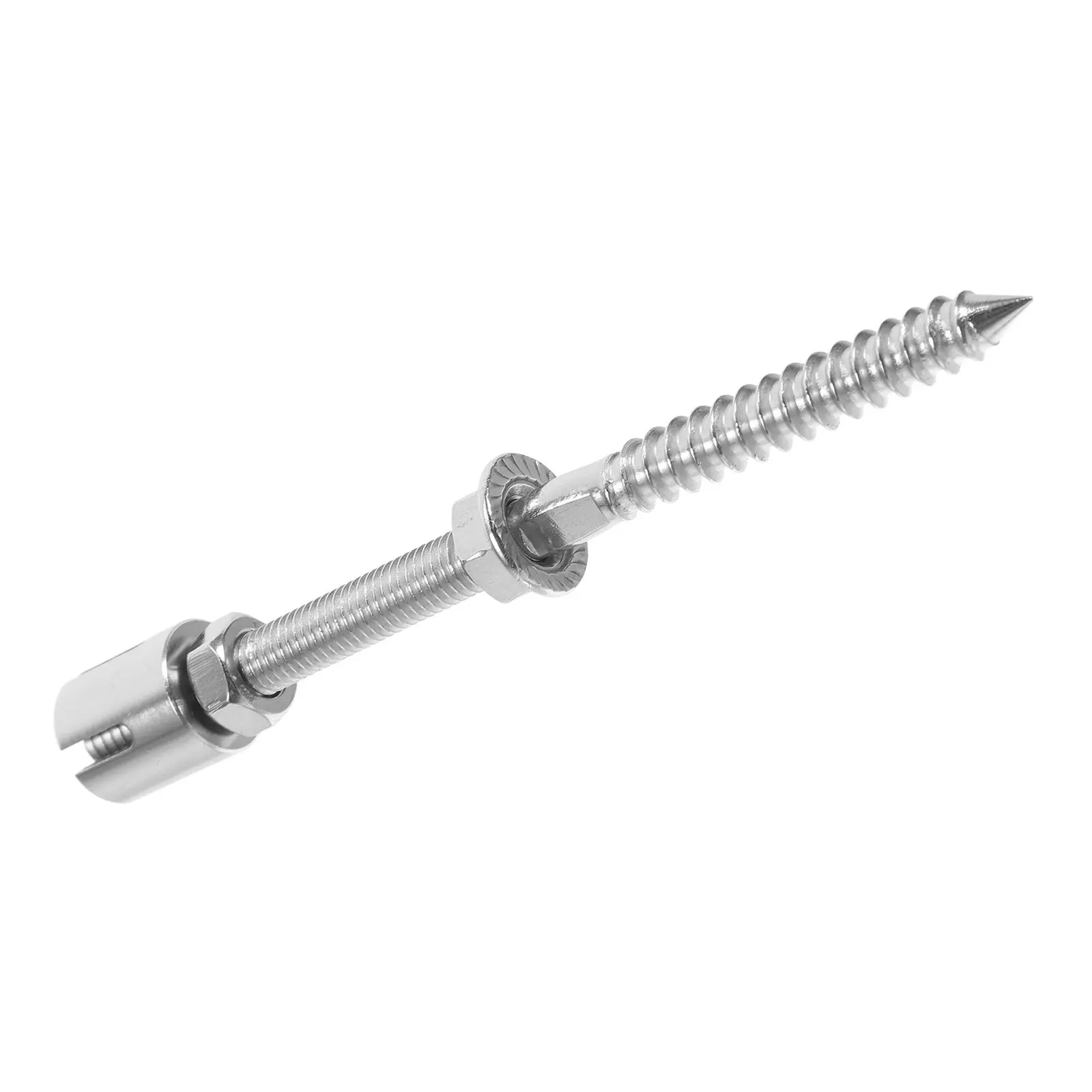 Trellis Screw Stainless Steel Wire Rope Clamp for Climbing Plants Outdoor Vine Anchor Fixing 3Mm Wire Ropes Garden Trellis Screw - view 3