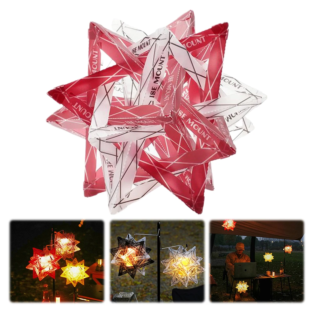 

Открытый звездный светильник для кемпинга, износостойкий атмосферный абажур, декоративный абажур для палатки для кемпинга на открытом воздухе