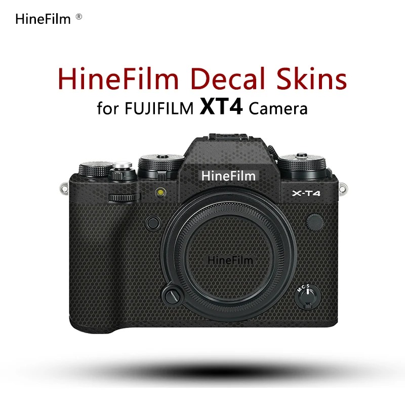 

Hinefilm Skin For Fujifilm XT4 Camera Skin X-T4 Camera Cover Sticker Fuji X-T4 Camera Skin XT4 Wrap Cover Film