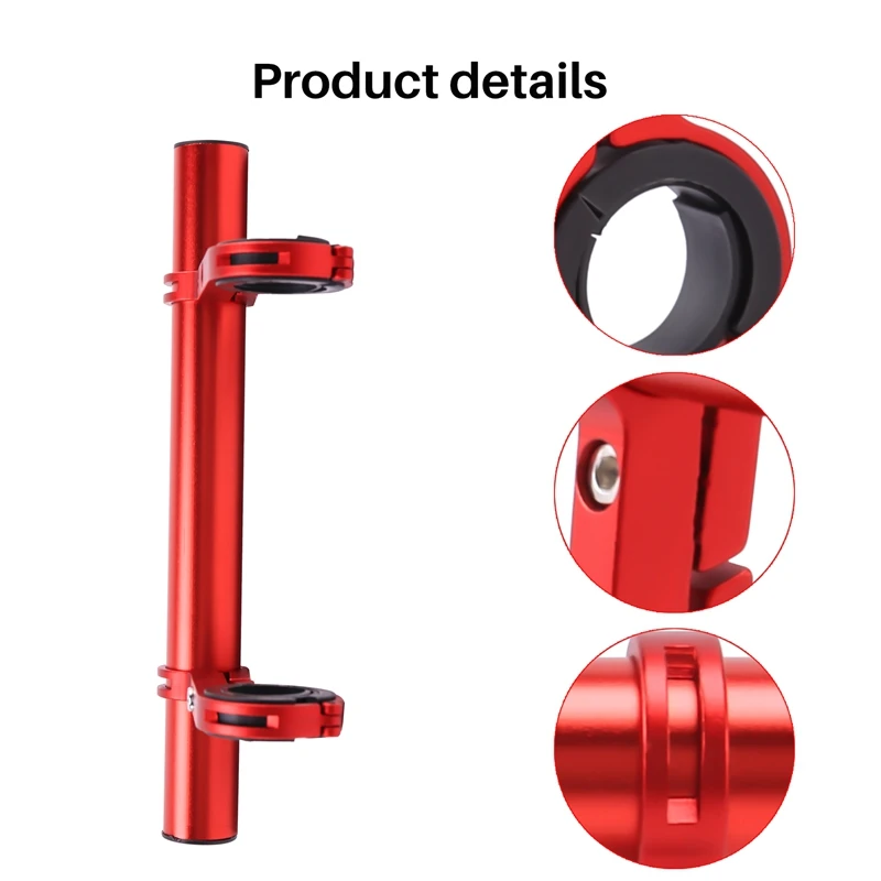 Rallonge de guidon pour trottinette électrique, double support d'extension pour Xiaomi M365 Ninebot Es1 Es2