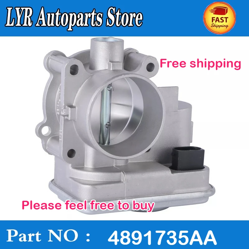 High quality For Jeep Compass Patriot Dodge Avenger Caliber Journey 4891735 4891735AA 4891735AC For Chrysler 200 Throttle