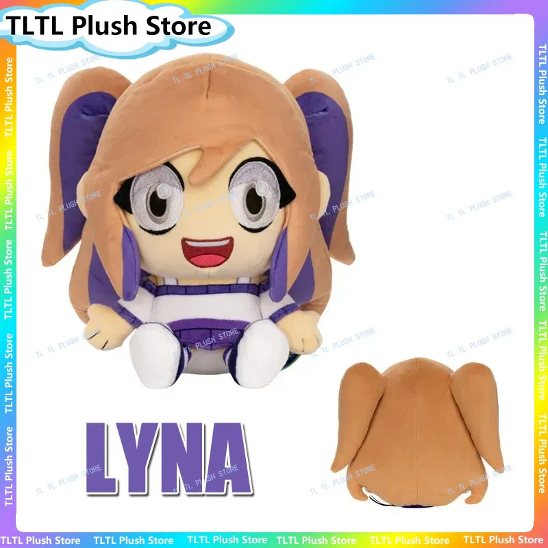 

Lyna плюшевая кукла аниме мягкая игрушка милый домашний декор подушка детский подарок на Рождество и день рождения фанаты искусственный мех приятная коллекционная