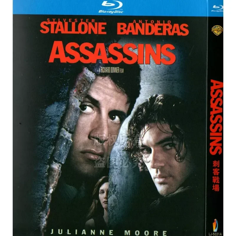 Blu-ray BD American Action Crime Thriller Movie Assassin Battlefield 1080p High Definition Single Disc