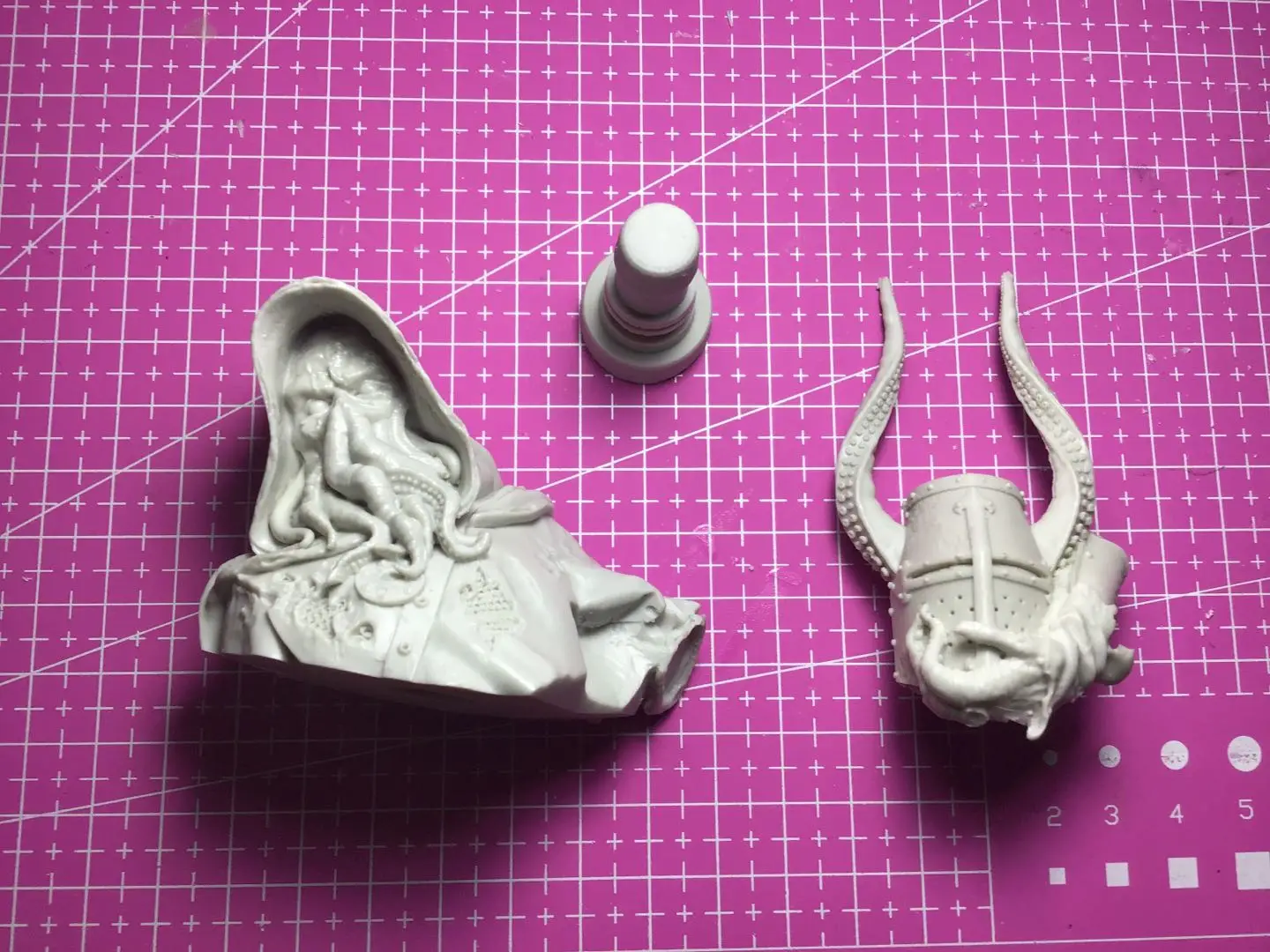 1/12 Модель бюста из смолы GK, комплект в разобранном и неокрашенном виде