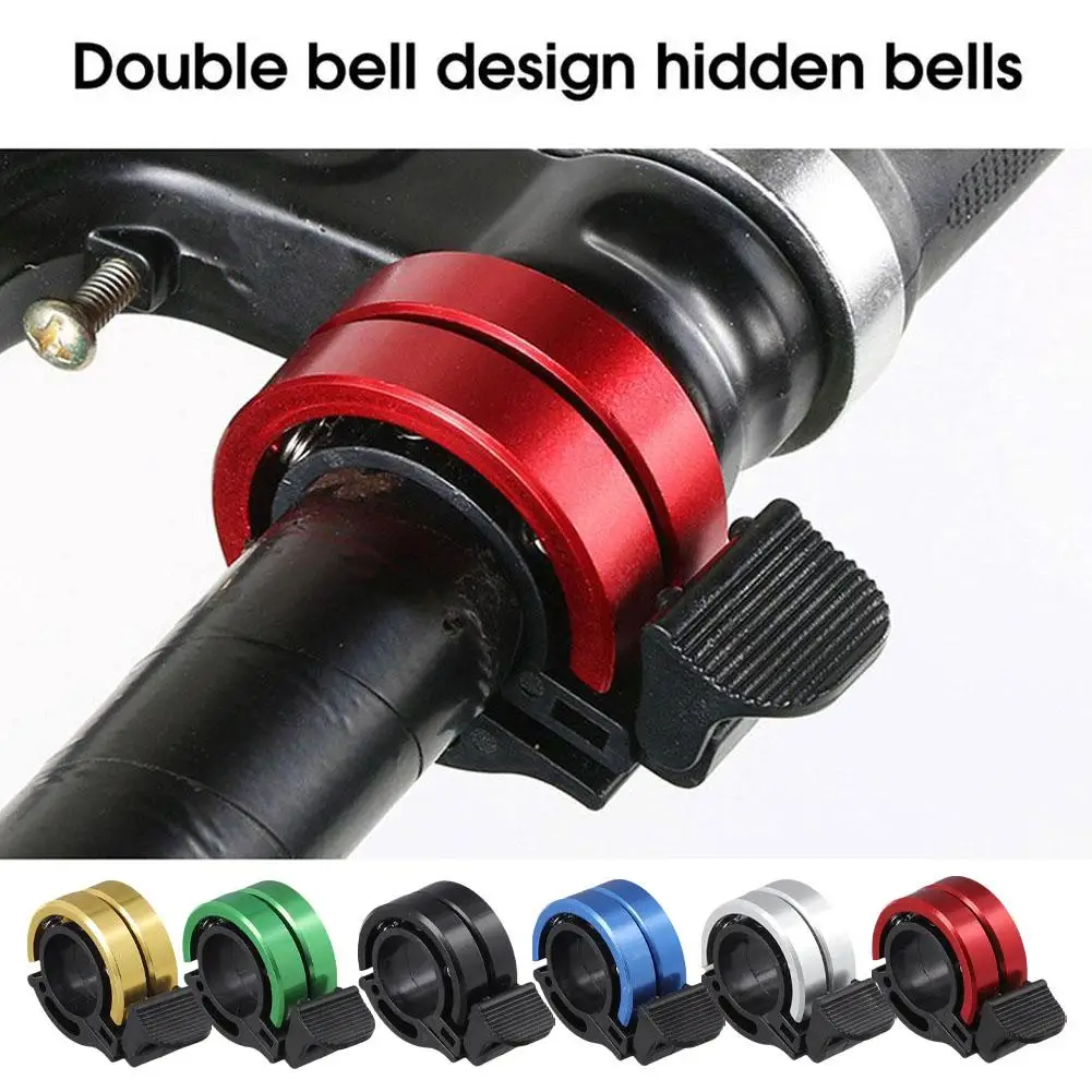 Universal Mountain Bike Horns Alloy Bicycle Bell MTB Bike Horn Bike Ring Sound Alarm Bicycle Call Riding Safety Accessories