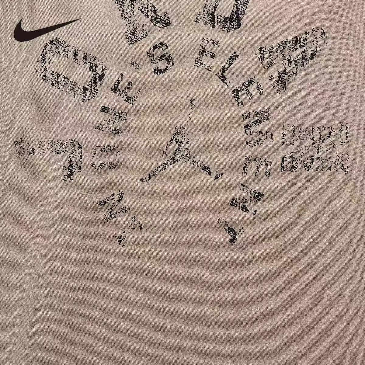 Nike Jordan Men T-shirt Loose Fit Summer Casual Sports Quick Dry Breathable Short Sleeve Tops HV1257-140 view 6