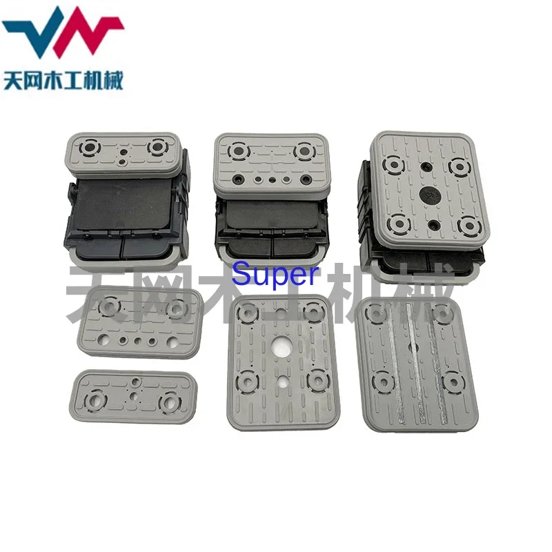 CNC Machining Center Suction Cup Adsorption Block Rubber Metal Strip Woodworking Machinery Parts