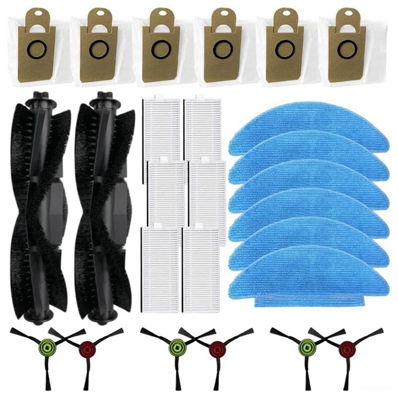 

A38T-For Aonus I8 For Honiture Q6-SE Robot Vacuum Cleaner Main Side Brush Hepa Filter Mop Cloth Dust Bags Replacement Parts