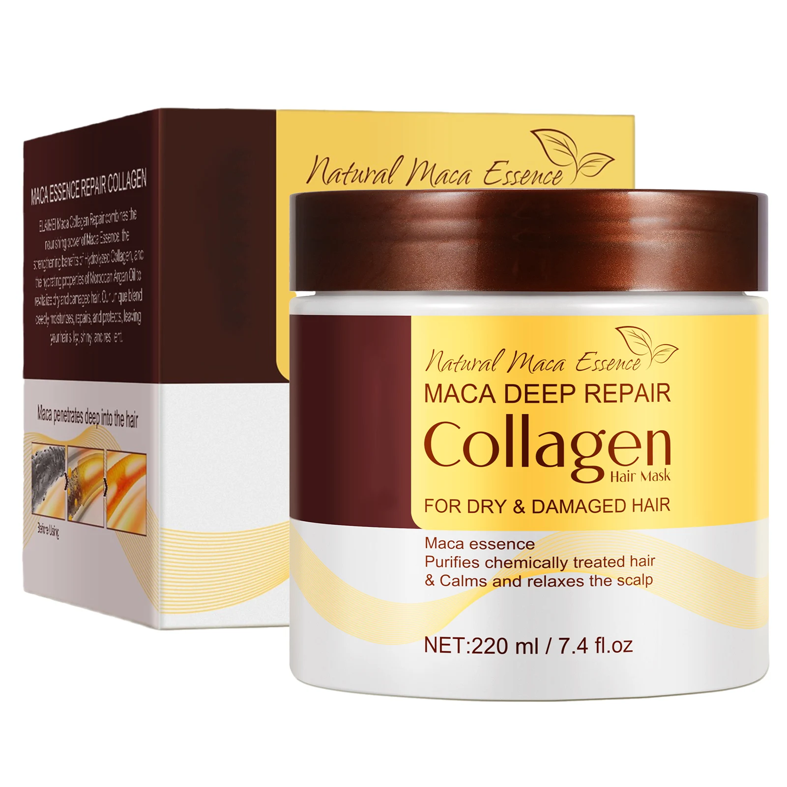 

Hair Mask Magical Keratin Hair Mask Effectively Repair Damaged Dry Hair 5 Seconds Nourish & Restore Soft Hair Care