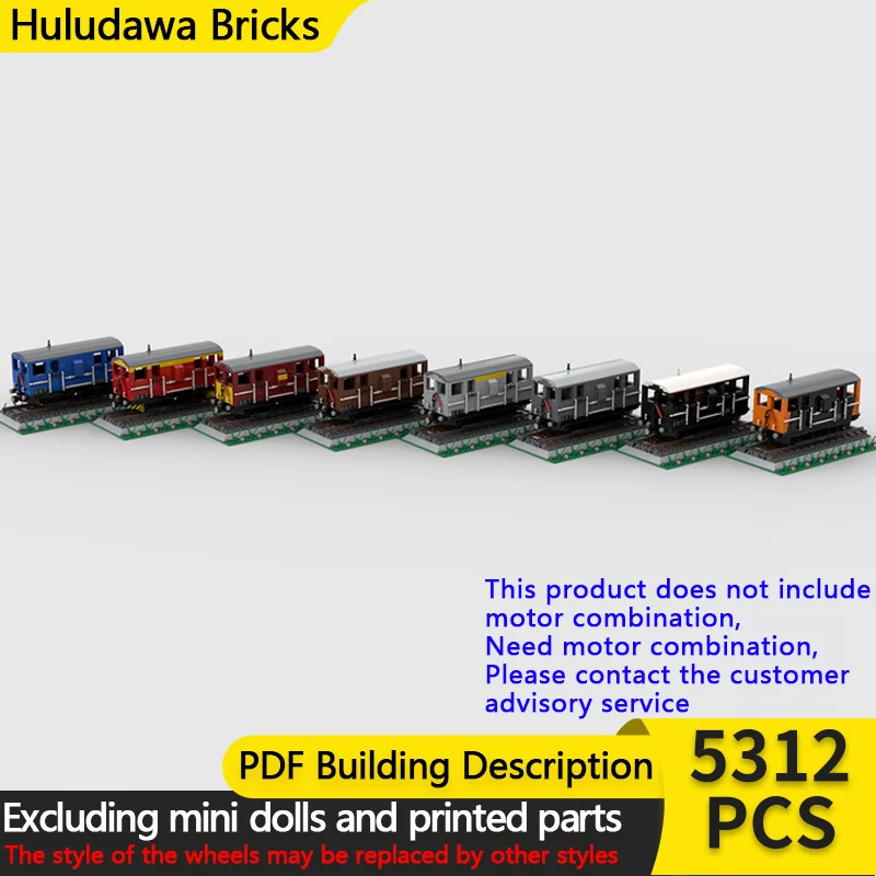 

Модель городской автомобиль MOC, строительные кирпичи, грузовой поезд, тормоз, фургоны, пакет, модульная технология, детские праздничные подарки, сборка игрушек, костюм