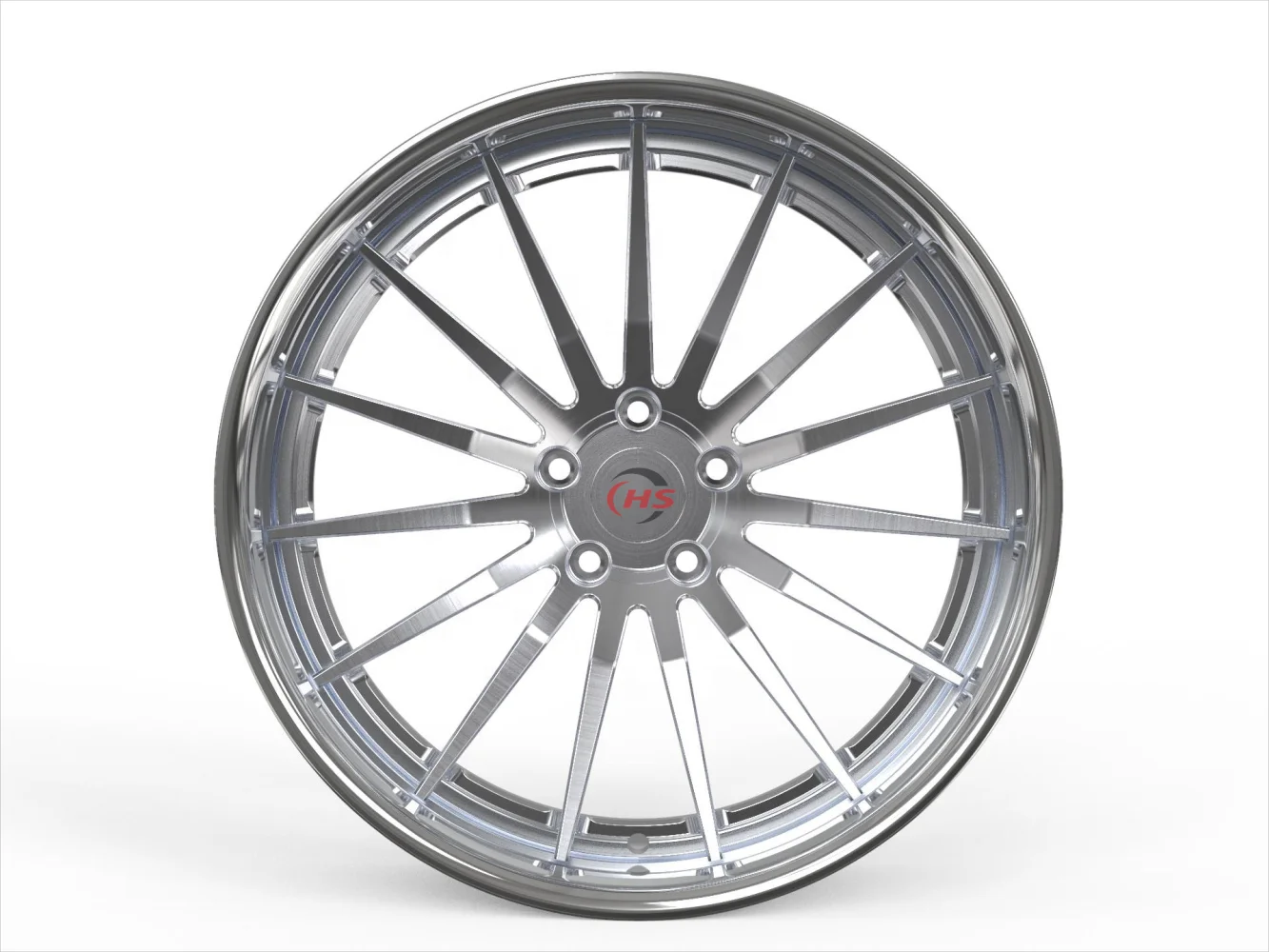 for  Wholesale price new design 18 19 20 21 22 23 24 26 inch 5*114.3 silver rims forged car wheels