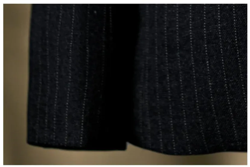 6-teiliger gestreifter Gentleman-Smokinganzug für Jungen, Kinder-Catwalk-Festoutfit, Kinder-Hochzeits-, Geburtstags-, Party- und Auftrittskostüm-Set A2159 – Detail 10