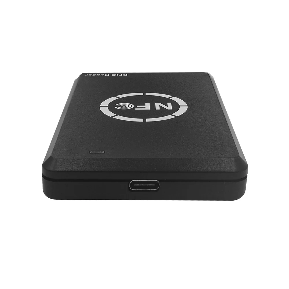 Penulis Pembaca RFID 13.56MHz/125KHz/250KHz 13.56MHz Dekoder Kartu Terenkripsi Perangkat Lunak Gratis Replikator Tag NFC Pembaca RFID 125KHZ
