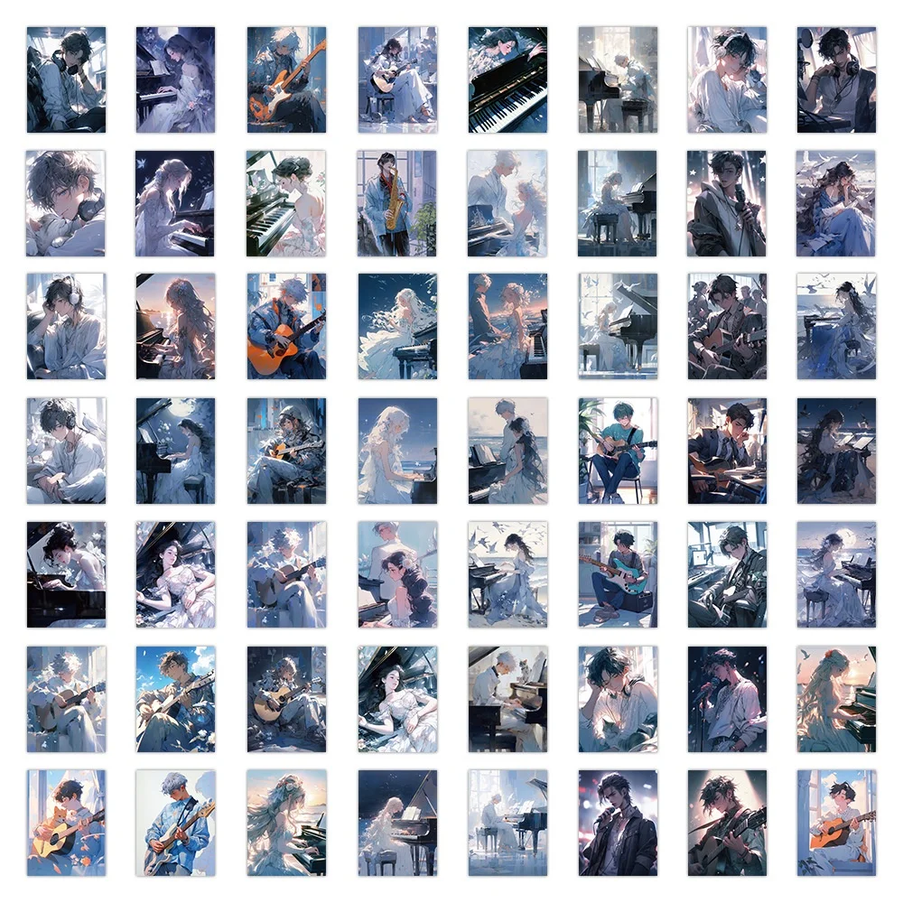 60 قطعة الأمير الموسيقى الكتابة على الجدران ملصقات الزخرفية لخوذة دراجة حساب اليد مقلمة الشارات BulingBulingStickers Store