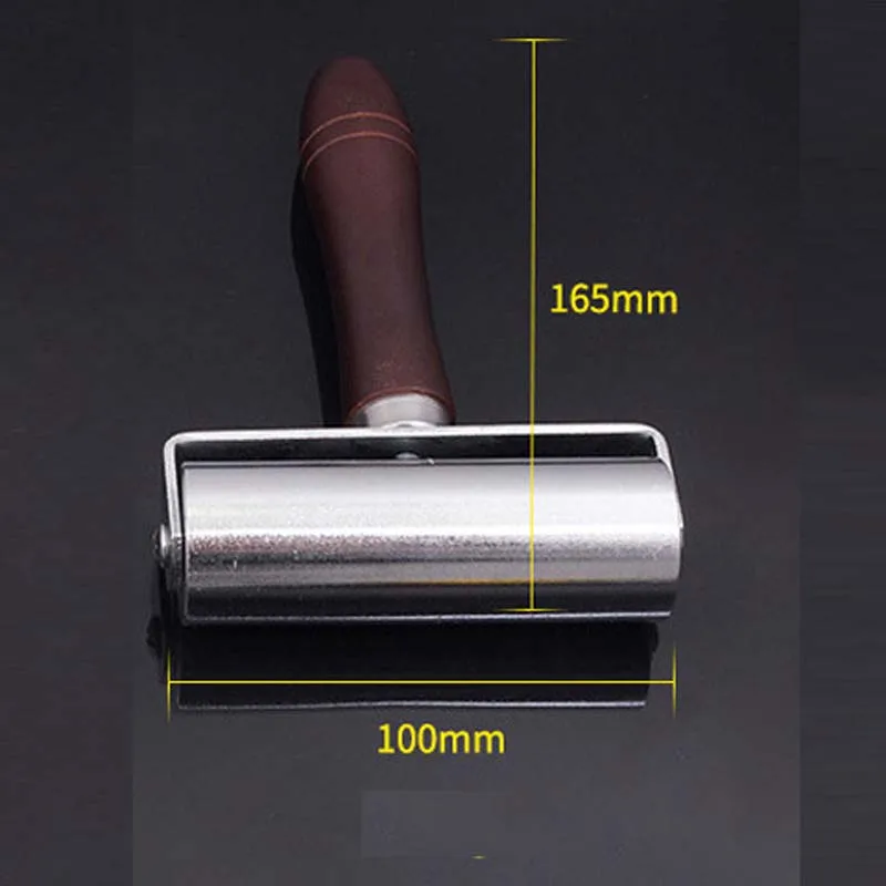 1Pc Automotive Interior Leather Edge Pressing Roller Leather Production Tool Edge Pressing Roller，Large-scale