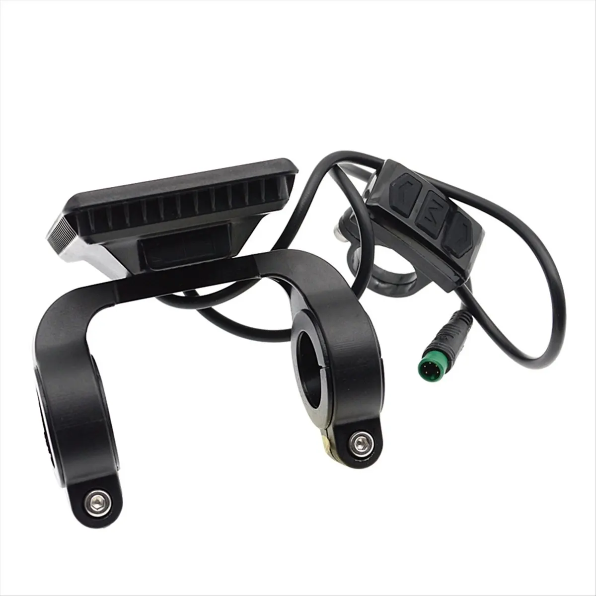 

(X07A) Cycling Display Meter with 2 NFC Cards 5 Pin Water Proof Inductive LCD Control Panel for Electric Bikes Scooters