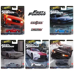 Mattel Hot Wheels Premium 2024 Fast & Furious Series Mix 4 HNW46 1/64 Toyota FJ Cruiser Collection DIECAST 차량 모델 장난감 10 최고의 판매 핫 바퀴 경찰 - №9
