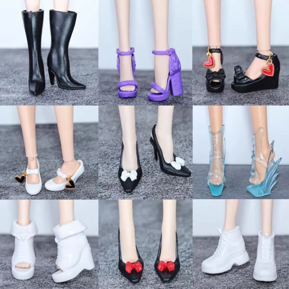 High Quality Quality 1/6 Shoes Original 10 Styles Super Model Boots 30cm Casual Shoes Accessories