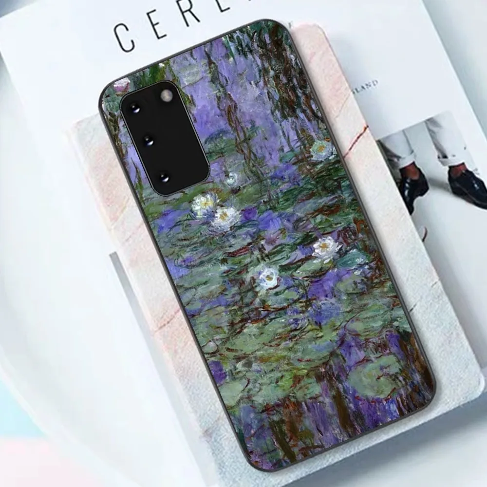 Claude Monet Phone Case For Samsung S 9 10 20 21 22 23 30 23 24 Plus Lite Ultra FE S10lite Fundas